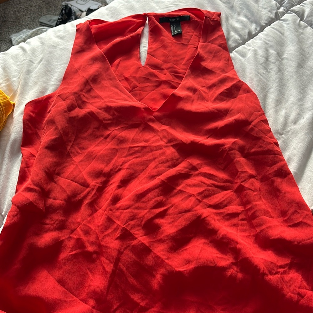Red forever, 21 tank top